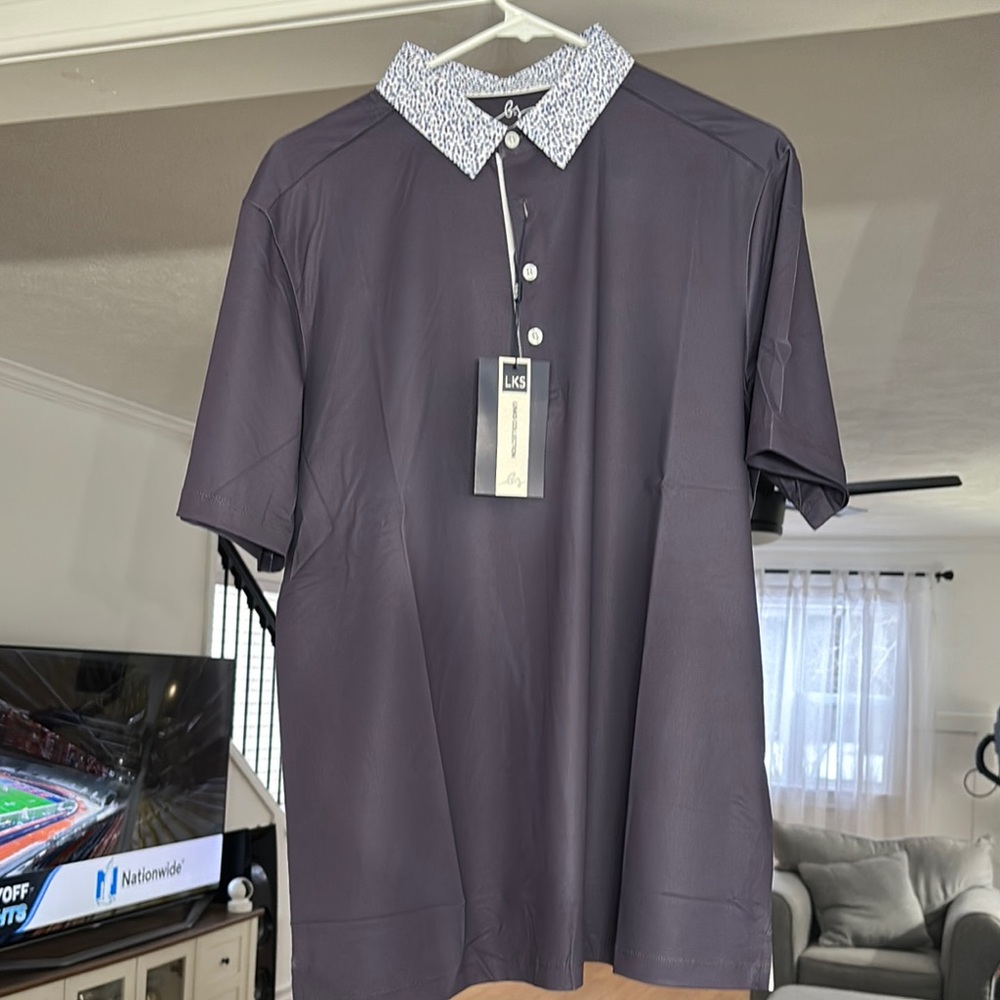 Boston Scott golf Polo
